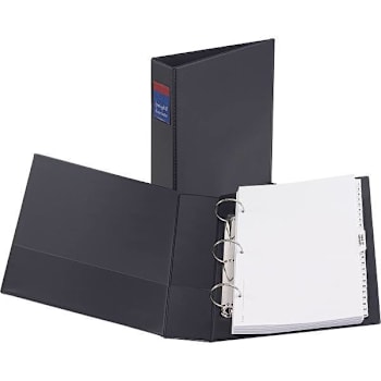 Image for Avery 2" Legal Durable Binder 275 Sheet Capacity Round Ring Black from HD Supply