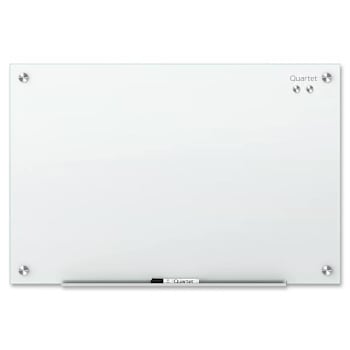 Image for Quartet Infinity Dry Erase Whiteboard 72"X48" Tempered Glass Frameless White from HD Supply