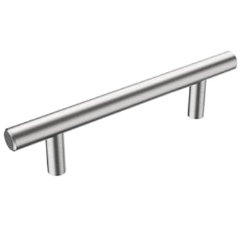 Seasons Cabinet Pull, 3.75" Ctc, T-Bar Style, Brushed Nickel Package Of 10