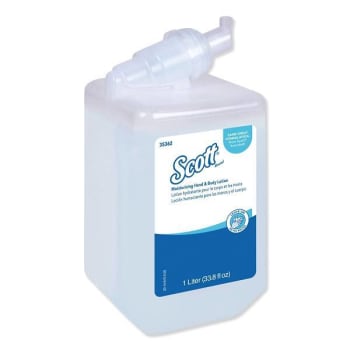 Moisturizing Hand And Body Lotion, 1 L Bottle, Fresh Scent, 6/Carton