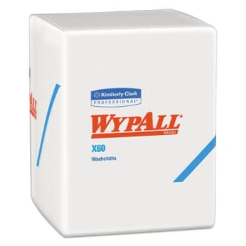 Image for Wypall X60 Washcloths W/ Hydroknit (70-Pack) (8-Packs/carton) from HD Supply