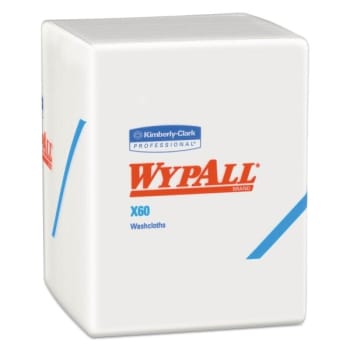 Image for Wypall X60 Washcloths w/ HydroKnit (70-Pack) (8-Packs/Carton) from HD Supply