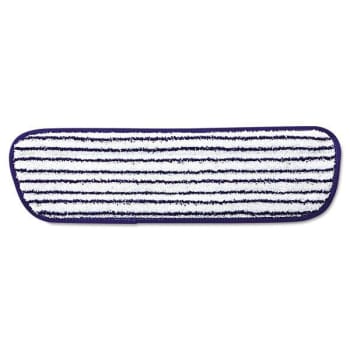 Image for Rubbermaid Commercial 18 In Microfiber Finish Pad (6-Carton) (Striped) from HD Supply