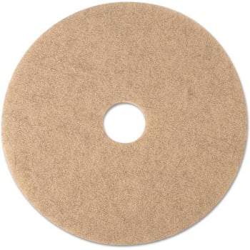 Image for 3m® 21 In Ultra High-Speed Natural Blend Floor Burnishing Pad 3500 (5-Carton) (Tan) from HD Supply