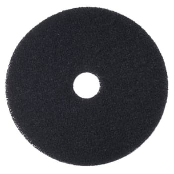 3M® 19 in Low-Speed Stripper Floor Pad 7200 (5-Carton) (Black)