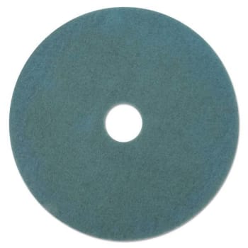 Image for Ultra High-Speed Floor Burnishing Pads 3100, 27" Diameter, Aqua, 5/Carton from HD Supply