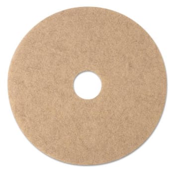 Image for Ultra High-Speed Natural Blend Floor Burnishing Pads 3500, 20" Diameter, Tan, 5/Carton from HD Supply