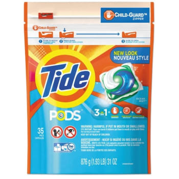 Image for Tide® Pods Laundry Detergent (Ocean Mist) (35-Pack) from HD Supply