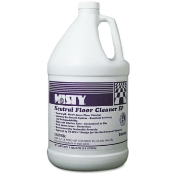 Misty 1 Gallon Neutral Floor Cleaner EP (4-Carton)