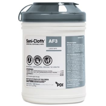 Image for Sani Professional Sani-Cloth Af3 Germicidal Disposable Wipes, 12 Per Carton from HD Supply