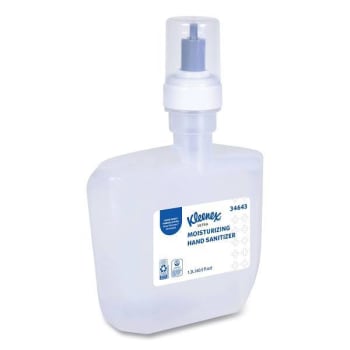 Image for Super Moisturizing Foam Hand Sanitizer, 1,200 mL Cassette, Unscented, 2/Carton from HD Supply