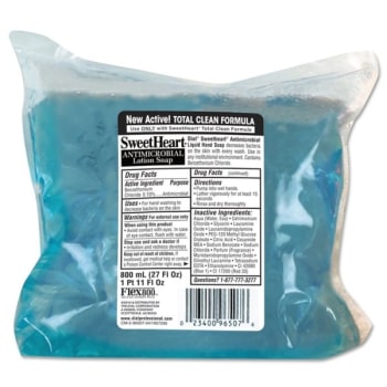 Sweetheart 800 mL Antibacterial Lotion Liquid Soap Refill (Fresh) (12-Carton)