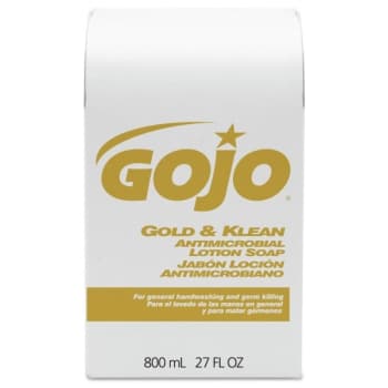 Gojo 800 mL Antimicrobial Lotion Hand Soap Refill (Floral Balsam) (12-Carton)