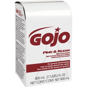 Image for Gojo 800 mL Pink and Klean Skin Cleanser (Floral) (12-Carton) from HD Supply