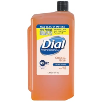 Image for Dial 1000 mL Gold Antimicrobial Liquid Hand Soap (Floral) (8-Carton) from HD Supply