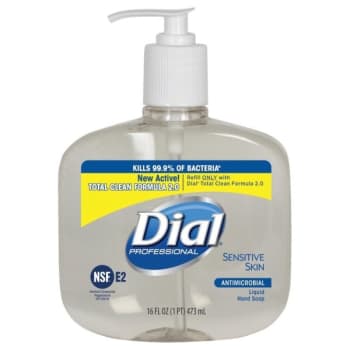 Image for Dial 16 Ounce Antimicrobial Liquid Soap (Floral) (12-Carton) from HD Supply