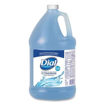 Antibacterial Liquid Hand Soap, Spring Water Scent, 1 Gal, 4/Carton