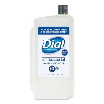 Image for Antibacterial Liquid Hand Soap For Sensitive Skin Refill For 1 L Liquid Dispenser, Light Floral Scent, 1 L, 8/Carton from HD Supply