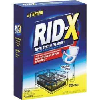 RID-X 19.6 Oz Septic System Treatment Concentrated Powder (6-Carton)