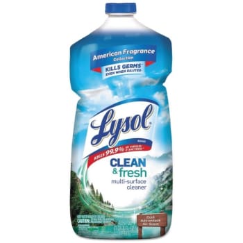 Image for Lysol® 40 Oz Clean and Fresh Multi-Surface Cleaner (Cool Adirondack Air) (9-Carton) from HD Supply