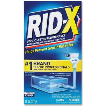 Image for Rid-X® 9.8 Oz Concentrated Powder Septic System Treatment (12-Carton) from HD Supply