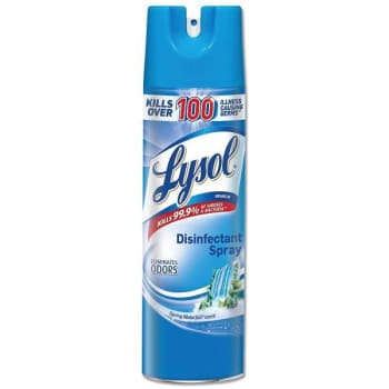 Image for Lysol® 19 Oz Disinfectant Spray (Spring Waterfall) (12-Carton) from HD Supply