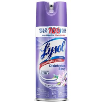Image for Lysol® 12.5 Oz Disinfectant Spray (Early Morning Breeze) (12-Carton) from HD Supply