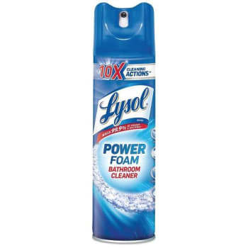 Lysol 24 Oz Power Foam Bathroom Cleaner (12-Carton)