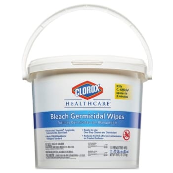 Image for Clorox Bleach Germicidal Wipes, 12 x 12, Unscented, (110-Box) from HD Supply