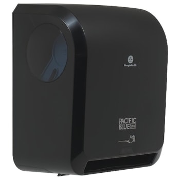 Georgia-Pacific Pacific Blue Ultra Automated High-Capacity Paper Towel Dispenser (Black)