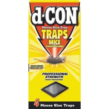 Image for d-CON Mouse/Rodent Glue Trap (4-Box) from HD Supply