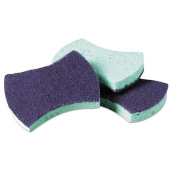 Image for Scotch-Brite Power Sponge #3000, 2 4/5 x 4 1/2, Blue/Teal, Carton Of 20 from HD Supply