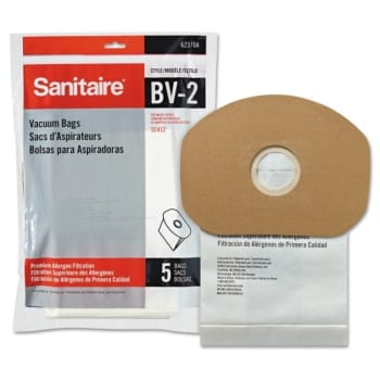 Image for Electrolux Sanitaire Disposable Backpack Vacuum Dust Bag (50-Carton) from HD Supply