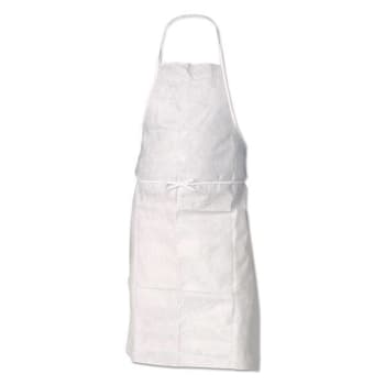 Kleenguard A20 Apron, 28 In. X 40 In., White, One Size Fits All, Carton Of 100