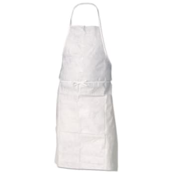 Image for KleenGuard A20 Apron, 28 in. x 40 in., White, One Size Fits All, Carton Of 100 from HD Supply