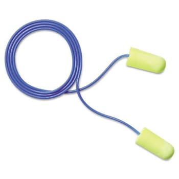 Image for 3m E·a·rsoft Yellow Neon Soft Foam Earplugs, Corded, Regular Size, 200 Pairs/box from HD Supply