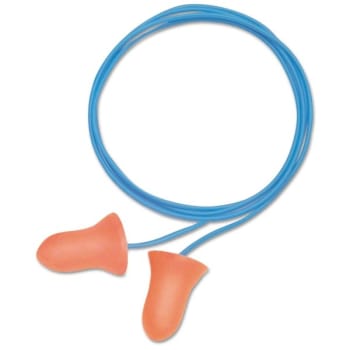 Howard Leight By Honeywell Single-Use Corded Earplugs, Coral, 100-Pairs