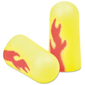 Image for 3m E·a·rsoft Blasts Earplugs, Uncorded, Foam, Yellow Neon/red Flame, Box Of 400 from HD Supply