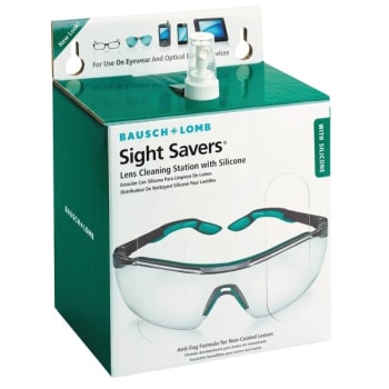 Bausch & Lomb Sight Savers Lens Cleaning Station, 6 1/2" X 4 3/4" Tissues
