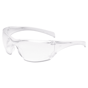 3M Virtua AP Protective Eyewear, Clear Frame and Lens, Carton Of 20