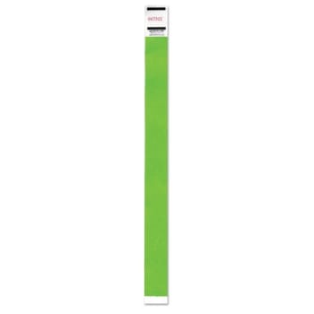 Image for Advantus Crowd Management Wristband, Sequential Numbers, 9 3/4 x 3/4 (Neon Green) (500-Pack) from HD Supply