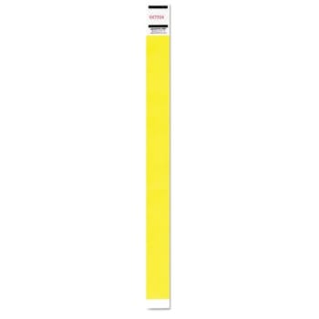 Advantus Crowd Management Wristband, Sequential Numbers, 9 3/4 X 3/4, (Neon Yellow) (500-Pack)