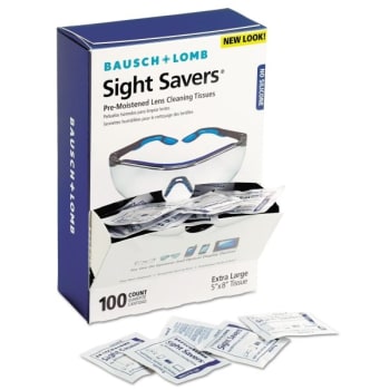 Image for Bausch & Lomb Sight Savers Lens Cleaning Tissues, 100/Box, 10 Boxes/Carton from HD Supply
