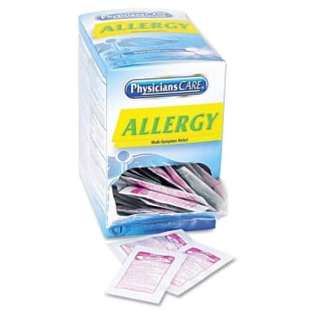 Image for PhysiciansCare Allergy Antihistamine Medication, Two-Pack, 50 Packs/Box from HD Supply