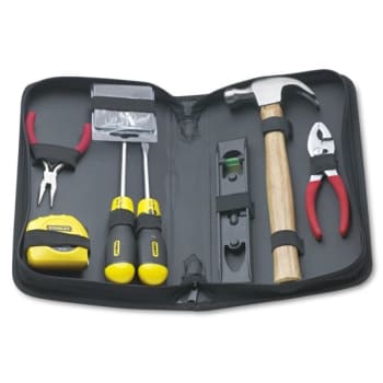 Image for Stanley General Repair 8 Piece Tool Kit in Water-Resistant Black Zippered Case from HD Supply