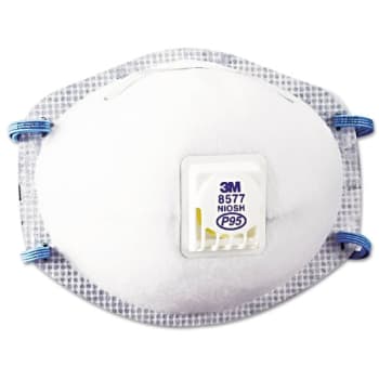 Image for 3m Particulate Respirator 8577, P95, Box Of 10 from HD Supply