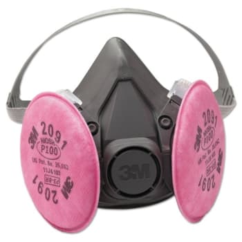 Image for 3M Half Facepiece Respirator 6000 Series, Reusable Large from HD Supply