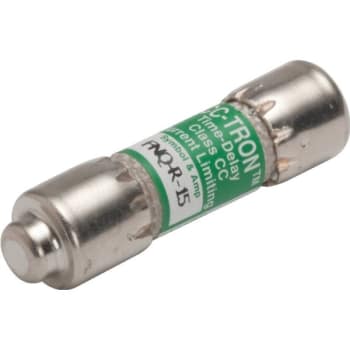 Image for Bussmann® 15 Amp 600 Volt Non-Indicating Time-Delay Cartridge Fuse from HD Supply