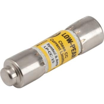 Image for Bussmann® 15 Amp 600 Volt Time-Delay Cartridge Fuse from HD Supply
