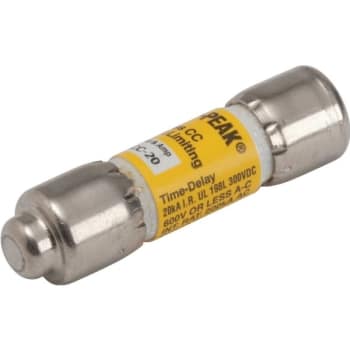Image for Bussmann® 20 Amp 600 Volt Time-Delay Cartridge Fuse from HD Supply